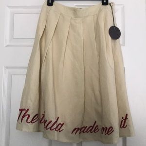 Anthropology Vintage Style Skirt